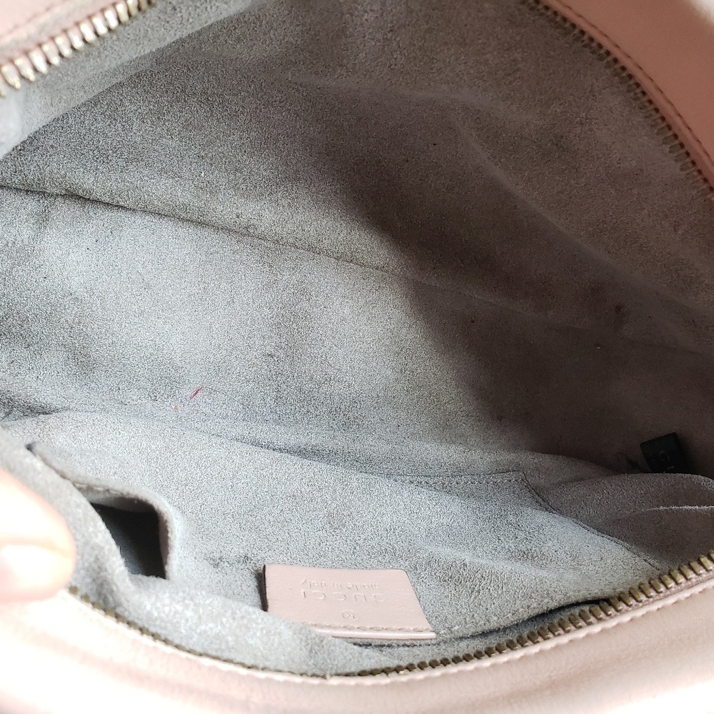 Gucci Marmont Small Pink Blush Crossbody Bag - Picture 6 of 8